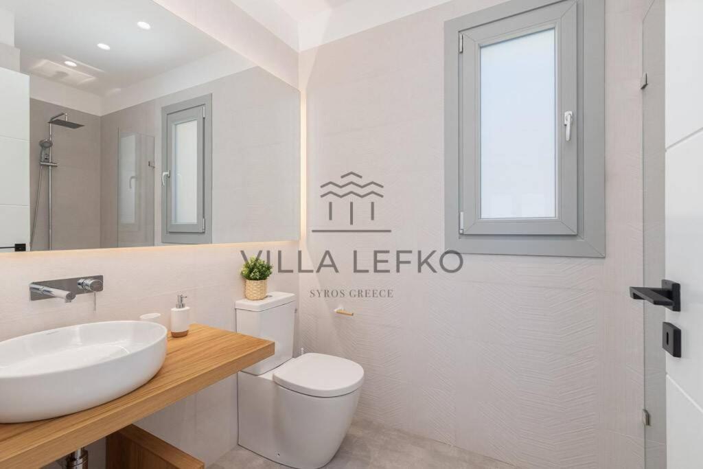 Villa Lefko Μέγας Γιαλός-Νίτες Εξωτερικό φωτογραφία