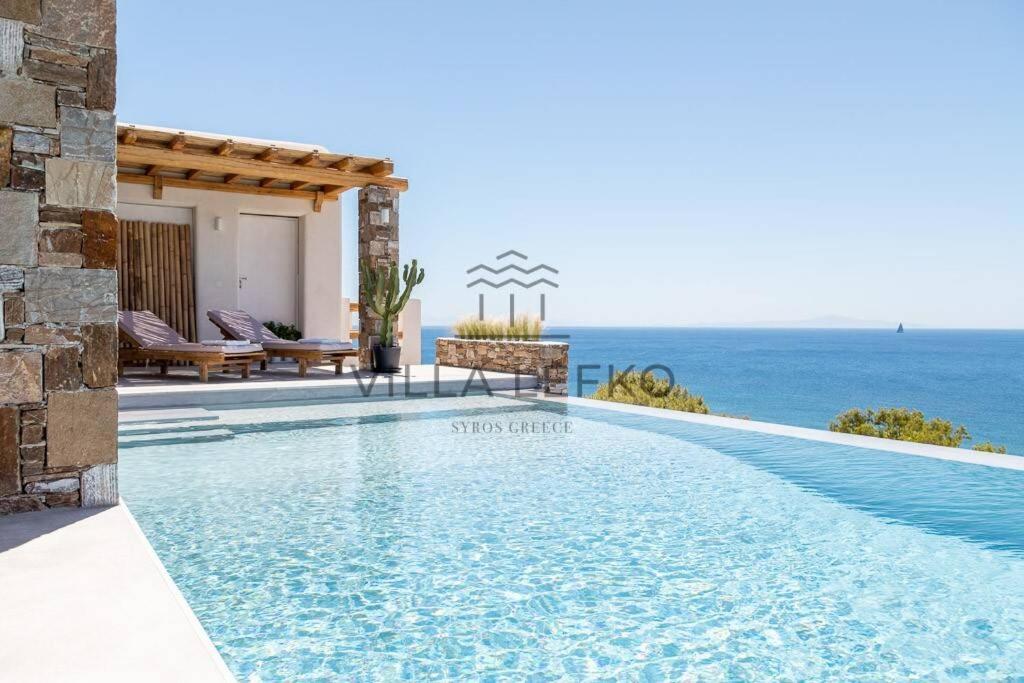 Villa Lefko Μέγας Γιαλός-Νίτες Εξωτερικό φωτογραφία