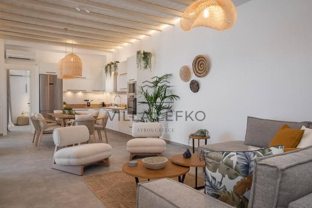 Villa Lefko Μέγας Γιαλός-Νίτες Εξωτερικό φωτογραφία