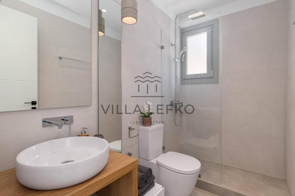 Villa Lefko Μέγας Γιαλός-Νίτες Εξωτερικό φωτογραφία