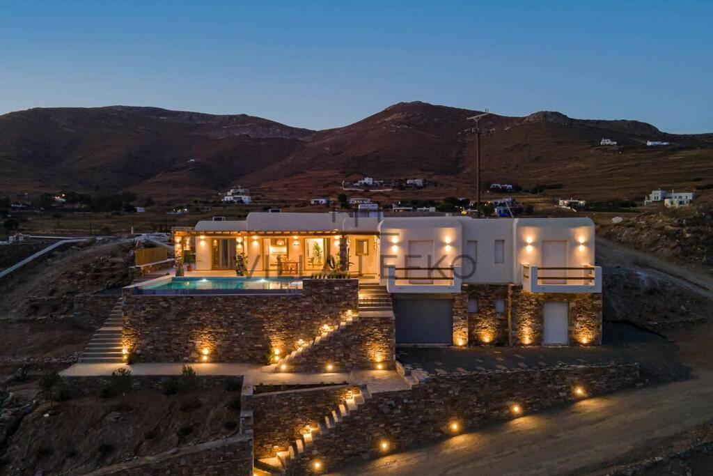 Villa Lefko Μέγας Γιαλός-Νίτες Εξωτερικό φωτογραφία