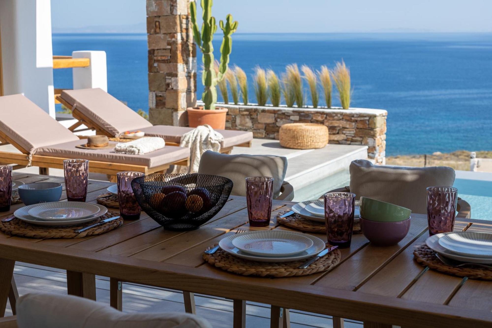Villa Lefko Μέγας Γιαλός-Νίτες Εξωτερικό φωτογραφία